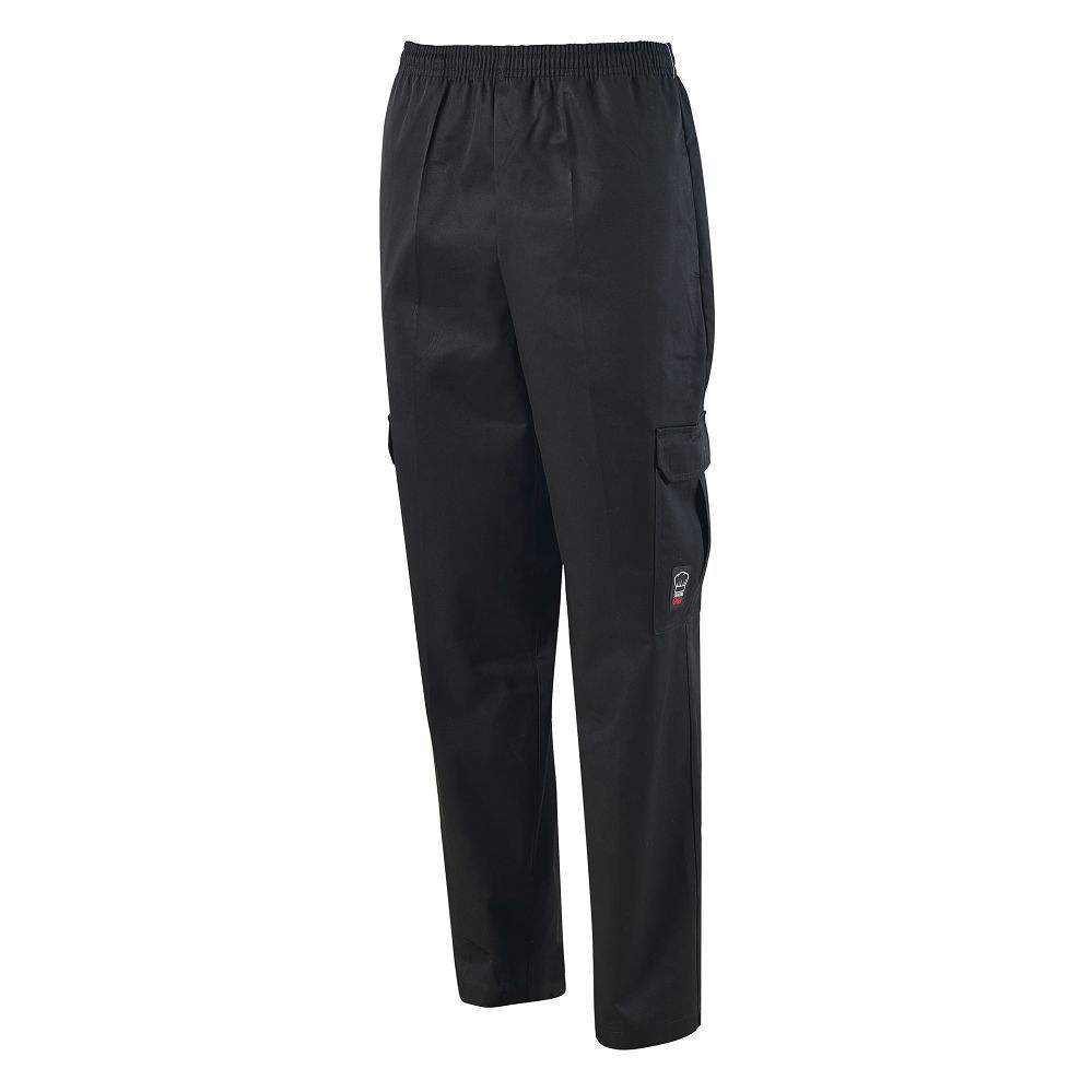 Chef's Pants Black Cargo XL KLRvi